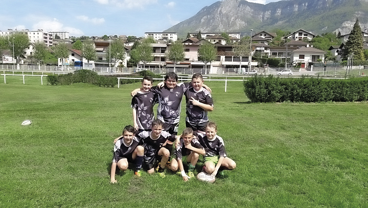 Équipe de rugby Collège Jeanne d'Arc Pont de Beauvoisin