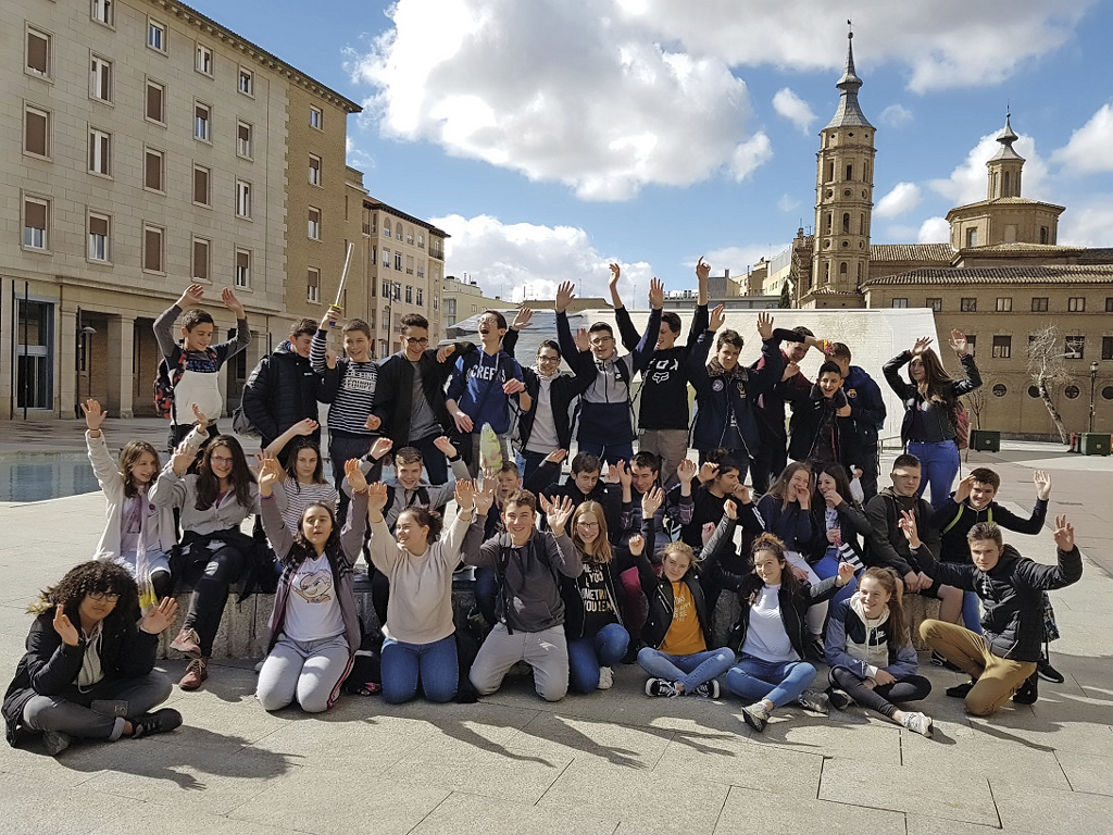 Les élèves du Collège Jeanne d'Arc en voyage à Saragosse