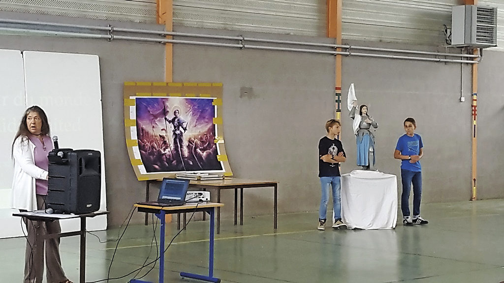 Pastorale Célébration de rentrée Collège Jeanne d'Arc Pont de Beauvoisin